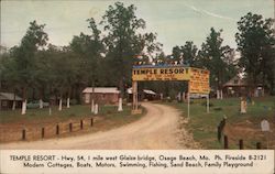 Temple Resort Postcard