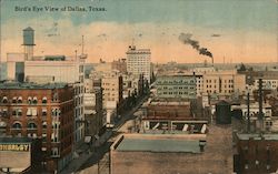 Bird's Eye of Dallas, Texas Postcard Postcard Postcard