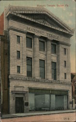 Masonic Temple Postcard