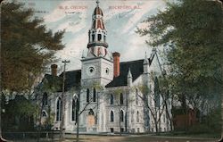 M.E. Church Rockford, IL Postcard Postcard Postcard