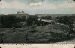 General View Illinois State Fair Postcard