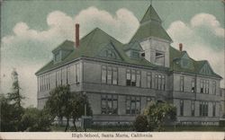 High School Postcard