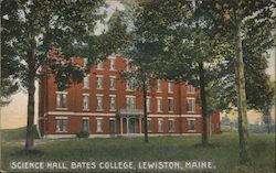 Science Hall, Bates College Postcard