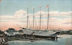 Auxillary Schooner Northerly Postcard