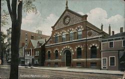 Public Library Postcard