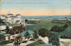 Bird's-Eye View Old Orchard Beach Postcard