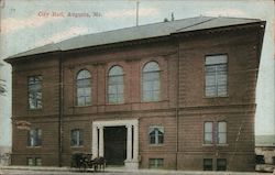 City Hall Augusta, ME Postcard Postcard Postcard