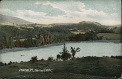 Barberes Pond Pownal, VT Postcard Postcard Postcard