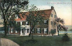R.P.J. Club House Postcard