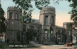 Library West Point, NY Postcard Postcard Postcard