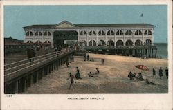 Arcade Asbury Park, NJ Postcard Postcard Postcard
