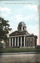 Bumcombe County Court House Asheville, NC Postcard Postcard Postcard