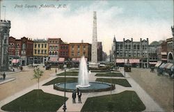 Pack Square Asheville, NC Postcard Postcard Postcard