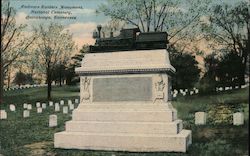 Andrews Raiders Monument National Cemetary Postcard