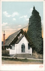 The Oldest Church Tower in America Postcard