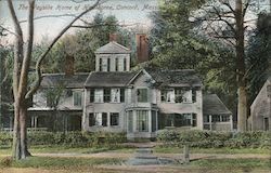The Wayside Home of Hawthorne Postcard