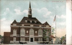 City Hall Concord, NH Postcard Postcard Postcard