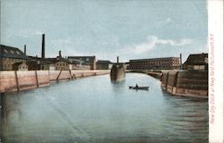 New Dry Dock at Navy Yard Postcard