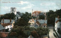 View from Fort Sullivan Eastport, ME Postcard Postcard Postcard