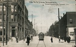 5th St. N From Delaware Postcard