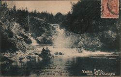 Parks Falls near New Glasgow Postcard
