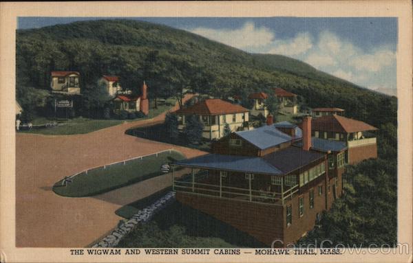 The Wigwam and Western Summit Cabins Mohawk Trail Massachusetts