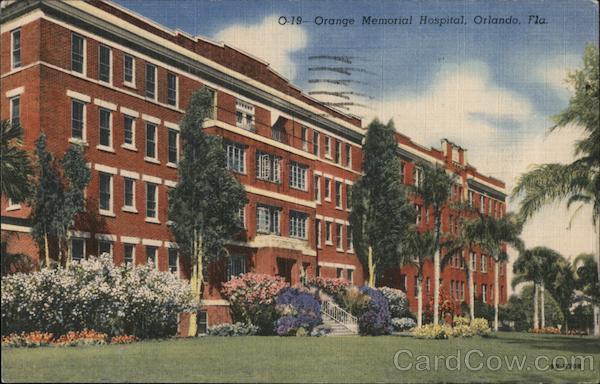 Orange Memorial Hospital Orlando Florida