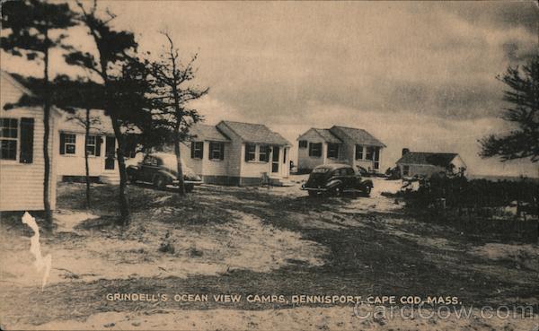 Grindell's Ocean View Camps, Dennisport, Cape Cod Dennis Port Massachusetts