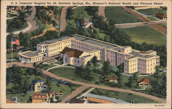 U.S. Veterans' Hospital No. 99 Excelsior Springs Missouri