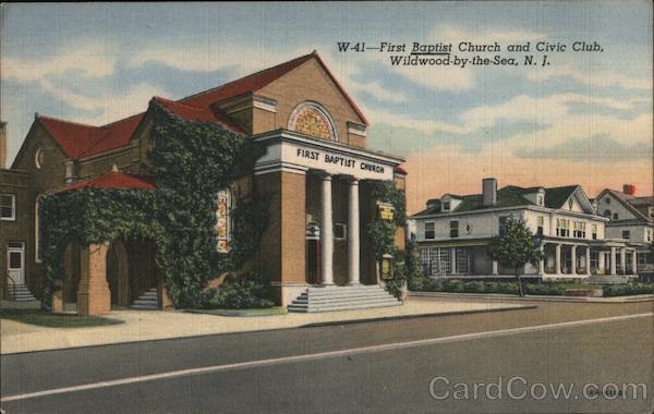 First Baptist Church and Civic Club Wildwood-By-The-Sea New Jersey