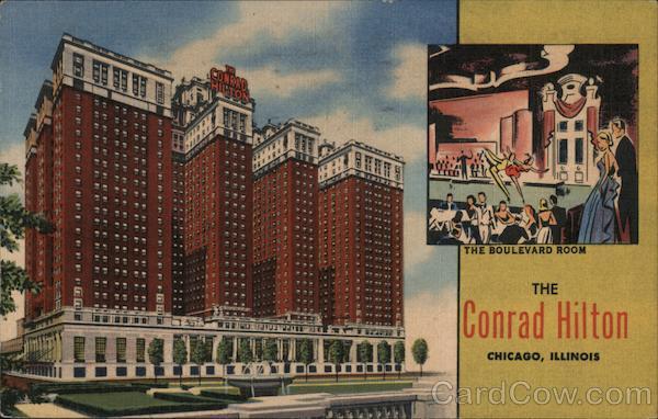 The Boulevard Room, The Conrad Hilton Chicago Illinois