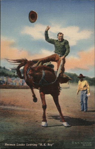 Herman Linder Leaving H.K. Boy Rodeos