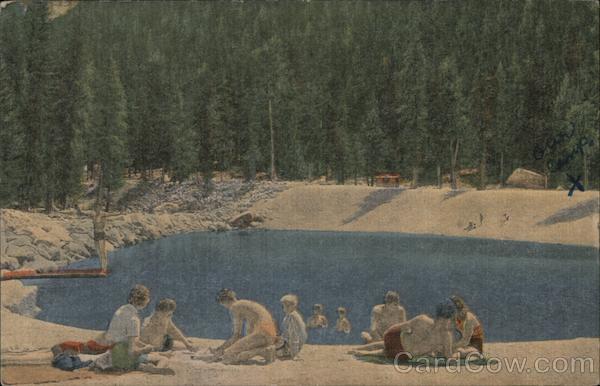 Swimming Pool at Lodgepole, Sequoia National Park California