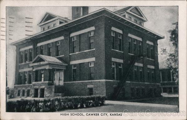 High School Cawker City Kansas