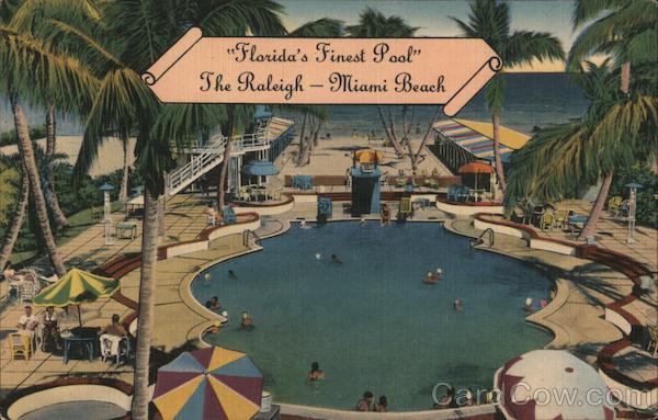 Florida's Finest Pool - The Raleigh Miami Beach