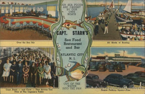 Capt. Starn's Sea Food and Restaurant and Bar Atlantic City New Jersey