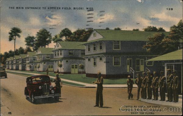 Main Entrance to Keelser Field Biloxi Mississippi