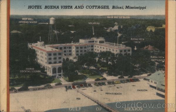 Hotel Buena Vista and Cottages Biloxi Mississippi