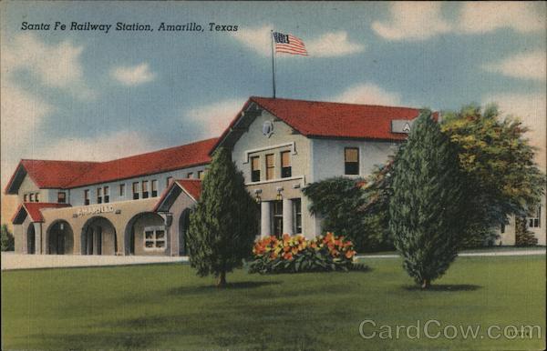 Santa Fe Railway Station Amarillo Texas