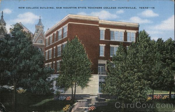 New College Building, Sam Houston State Teachers College Huntsville, Texas -15