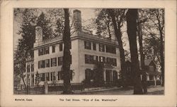 The Teal House "Sign of Gen. Washington" Postcard