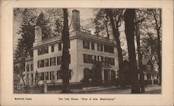 The Teal House "Sign of Gen. Washington" Norwich, CT Postcard Postcard Postcard