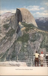 Half Dome from Glacier Point Postcard