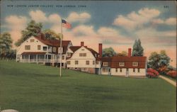 New London Junior College Postcard