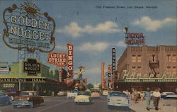 Old Fremont Street Postcard