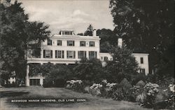 Boxwood Manor Gardens Postcard