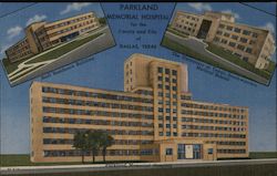 Parkland Memorial Hospital Dallas, TX Postcard Postcard Postcard