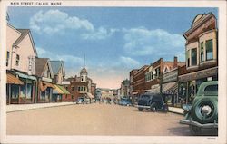 Main Street Postcard