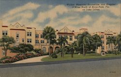 Walker Memorial Sanitarium and Hospital Avon Park, FL Postcard Postcard Postcard