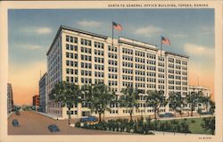 Santa Fe General Office Building Postcard